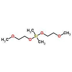 Poly(oxy-1,2-ethanediyl), .alpha.,.alpha.-(dimethylsilylene)bis.omega.-methoxy- Structure