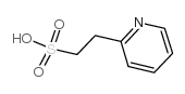 2-Pyridineethanesulfonicacid structure