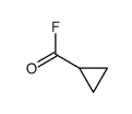 cyclopropanecarbonyl fluoride Structure
