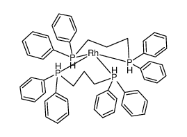 Rh(H)(Ph2P(CH2)3PPh2)2 Structure