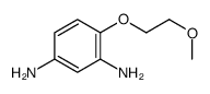 4-(2-methoxyethoxy)benzene-1,3-diamine Structure