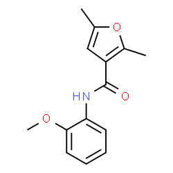 3-Furancarboxamide,N-(2-methoxyphenyl)-2,5-dimethyl-(9CI) structure