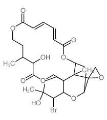 VERRUCARIN A 9,10-BROMOHYDRIN Structure