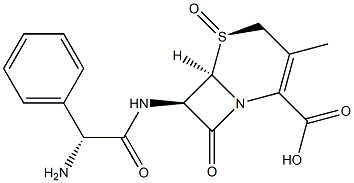 Cephalexin S-Sulfoxide structure