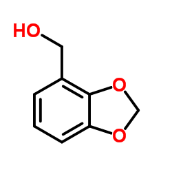 1,3-苯并二氧戊环-4-烷基甲醇结构式