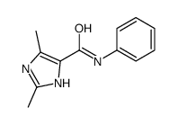 2,5-dimethyl-N-phenyl-1H-imidazole-4-carboxamide Structure