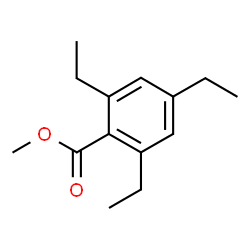 Benzoic acid, 2,4,6-triethyl-, Me ester (4CI)结构式