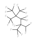 1H-全氟-2,4,4-三甲基戊烷结构式