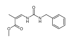 methyl (Z)-3-(3-benzylureido)-2-methylacrylate Structure