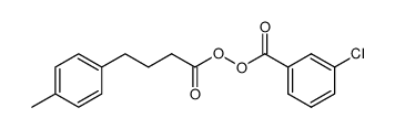 3-chlorobenzoic 4-(p-tolyl)butanoic peroxyanhydride结构式
