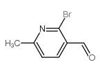 2-溴-6-甲基吡啶-3-甲醛结构式