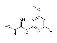 2-(4,6-dimethoxypyrimidin-2-yl)-1-hydroxyguanidine Structure