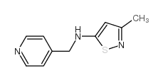 (3-甲基-异噻唑 -5-基)-吡啶-4-甲胺结构式