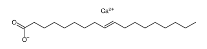 elaidic acid ; calcium salt Structure
