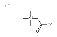 carboxymethyl(trimethyl)azanium,fluoride Structure