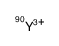 yttrium-90(3+)结构式