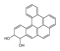 dibenzo(a,l)pyrene 11,12-dihydrodiol Structure
