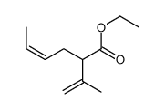 ethyl 2-prop-1-en-2-ylhex-4-enoate结构式