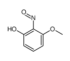 3-methoxy-2-nitrosophenol Structure