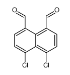 4,5-dichloronaphthalene-1,8-dicarbaldehyde结构式