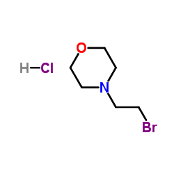4-(2-Bromoethyl)morpholine hydrochloride结构式