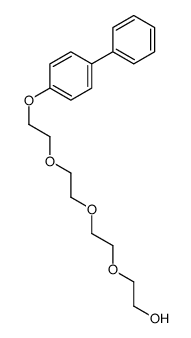 2-[2-[2-[2-(4-phenylphenoxy)ethoxy]ethoxy]ethoxy]ethanol结构式