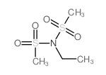 N-ethyl-N-methylsulfonyl-methanesulfonamide Structure