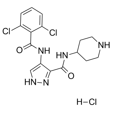 AT7519 Hydrochloride structure