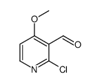 4-甲氧基-2-氯-吡啶-3-甲醛结构式