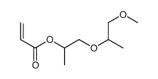 1-(1-methoxypropan-2-yloxy)propan-2-yl prop-2-enoate Structure