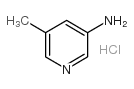 5-甲基吡啶-3-胺盐酸盐结构式