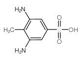 3,5-二氨基-4-甲基苯磺酸结构式