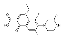 lomefloxacin Structure