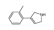 3-o-Tolyl-2,5-dihydro-1H-pyrrole结构式