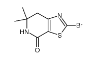 2-bromo-6,7-dihydro-6,6-dimethylthiazolo[5,4-c]pyridin-4(5H)-one Structure