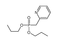 2-(dipropoxyphosphorylmethyl)pyridine结构式