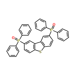 2,8-二(二苯基氧膦基)二苯并噻吩结构式
