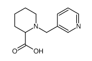 1-(pyridin-3-ylmethyl)piperidine-2-carboxylic acid结构式