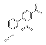 1-(2,4-dinitrophenyl)-3-methoxypyridin-1-ium,chloride结构式