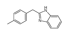 2-[(4-methylphenyl)methyl]-1H-benzimidazole结构式