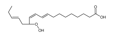 (13R)-13-hydroperoxyoctadeca-9,11,15-trienoic acid结构式