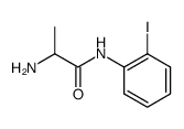 2-amino-N-(2-iodophenyl)propanamide Structure