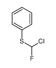 [chloro(fluoro)methyl]sulfanylbenzene Structure