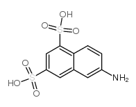 6-aminonaphthalene-1,3-disulphonic acid structure