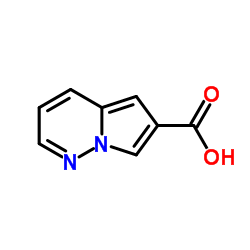 吡咯并[1,2-b]哒嗪-6-羧酸结构式