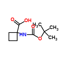 Boc-1-氨基环丁烷羧酸图片