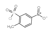 2-甲基-5-硝基苯磺酰氯结构式