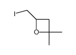 4-(碘甲基)-2,2-二甲基氧杂环丁烷结构式