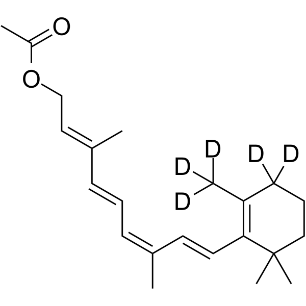 Zuretinol acetate-d5结构式