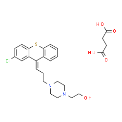 珠氯噻醇琥珀酸盐结构式